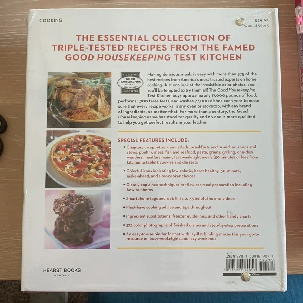 Good Housekeeping Test Kitchen Cookbook, new, recipes for every home cook